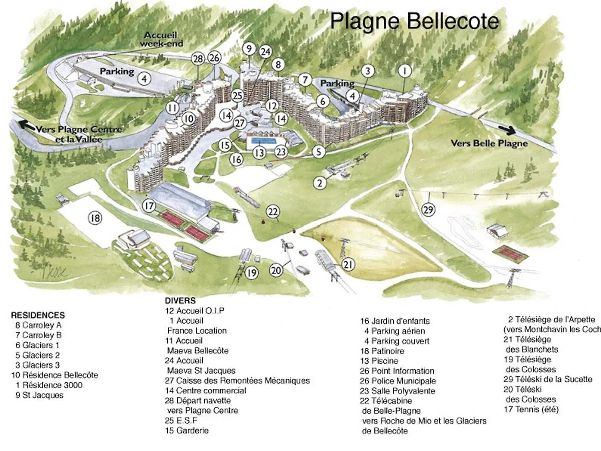 Appartement Confortable - Proche Pistes - Balcon - Piscine Access - La Plagne - Fr-1-181-2402